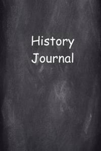 History Journal: (Notebook, Diary, Blank Book)