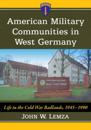 American Military Communities in West Germany