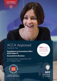 Fia foundations of accountant in business fab (acca f1) - interactive text