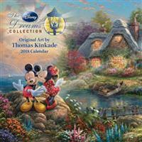 Thomas Kinkade: The Disney Dreams Collection 2018 Wall Calendar
