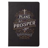 Journal Lux-Leather Plans to Prosper Jeremiah 29: 11