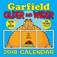 Garfield 2018 Wall Calendar: Older and Wider