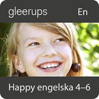 Gleerups engelska 4-6, digital, elevlic, 12 mån