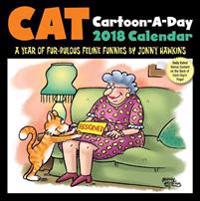Cat Cartoon-a-Day 2018 Calendar