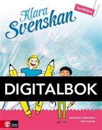 Klara svenskan åk 4 Elevbok Språklära Digital