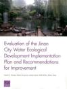 Evaluation of the Jinan City Water Ecological Development Implementation Plan and Recommendations for Improvement