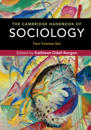 The Cambridge Handbook of Sociology 2 Volume Hardback Set