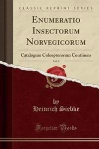 Enumeratio Insectorum Norvegicorum, Vol. 2