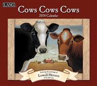 Cows Cows Cows 2018 Wall Calendar