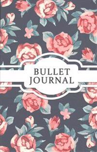 Bullet Journal: Vintage Rose - Dotted Grid Journal for Girls: (5.5*8.5) 130 Pages