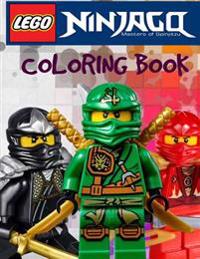 Lego Ninjago Coloring Book: A Great Coloring Book on the Ninjago Characters. Great Starter Book for Young Children Aged 3+. an A4 40 Page Book for