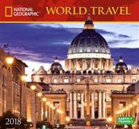 National Geographic World Travel 2018 Wall Calendar
