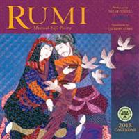 Rumi 2018 Wall Calendar: Mystical Sufi Poetry