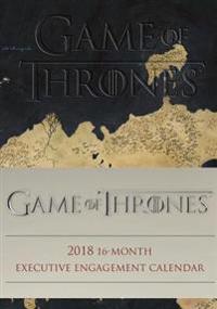 Game of Thrones 2018 16-Month Executive Engagement Calendar