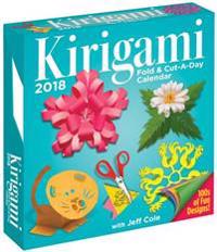 Kirigami Fold & Cut-A-Day 2018 Calendar