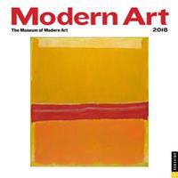 Modern Art 2018 Wall Calendar