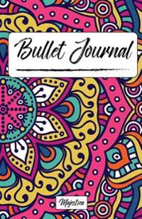 Bullet Journal: 2017 Journal Notebook, Dot Grid Journal, 122 Pages 5.5x8.5 Pottery Mandalas Pattern