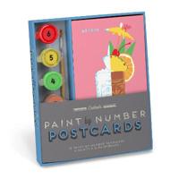 Cocktails Paint by Number Postcards