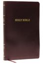 KJV Holy Bible: Thinline with Cross References, Burgundy Bonded Leather, Red Letter, Comfort Print (Thumb Indexed): King James Version