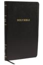 KJV Holy Bible: Thinline with Cross References, Black Bonded Leather, Red Letter, Comfort Print: King James Version