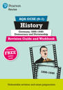 Pearson REVISE AQA GCSE (9-1) History Germany 1890-1945: Democracy and dictatorship Revision Guide and Workbook: For 2024 and 2025 assessments and exams - incl. free online edition (REVISE AQA GCSE History 2016)