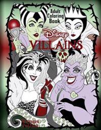 Disney Villains Adult Coloring Book