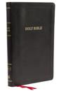 KJV Holy Bible: Deluxe Thinline with Cross References, Black Leathersoft, Red Letter, Comfort Print (Thumb Indexed): King James Version
