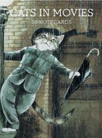 Cats in Movies Notecards