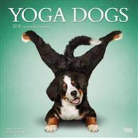 2018 Yoga Dogs Wall Calendar
