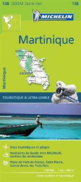 Michelin Zoom Map Martinique