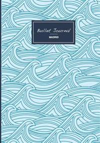 Bullet Journal. Waves: Soft Cover, 7x10 Inches, 130 Pages
