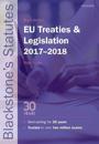 Blackstone's EU Treaties & Legislation 2017-2018