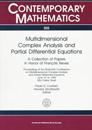 Multidimensional Complex Analysis and Partial Differential Equations
