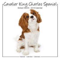 Cavalier King Charles Studio Calendar 2018