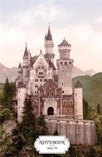 Notebook: Neuschwanstein Castle, Bavaria Germany: Journal Dot-Grid, Graph, Lined, Blank No Lined, Small Pocket Notebook Journal