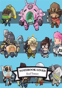 Lined Notebook: Overwatch: Notebook Journal Diary, 110 Lined Pages, 7 X 10