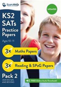 2017 KS2 Sats Practice Papers - Pack 2 (English Reading, Spag & Maths) Inc. Audio: Inc. Full Answers & Audio Downloads