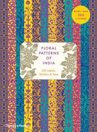 Floral Patterns of India Gift Labels, Stickers and Tape