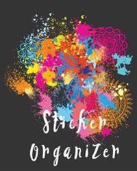 Sticker Organizer: Blank Sticker Book, 8 X 10, 64 Pages