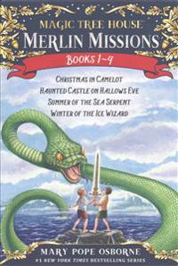 Magic Tree House Merlin Mission 1-4 Boxed Set