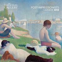 National Gallery - Post-Impressionists - mini wall calendar 2018 (Art Calendar)