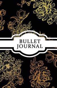 Bullet Journal: Floral Vintage - Dotted Grid Journal for Girls: (5.5