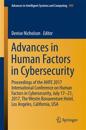 Advances in Human Factors in Cybersecurity