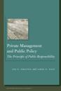 Private Management and Public Policy