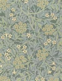 Jasmine, William Morris. Blank Journal: 160 Blank Pages, 8,5x11 Inch (21.59 X 27.94 CM) Soft Cover / Paperback