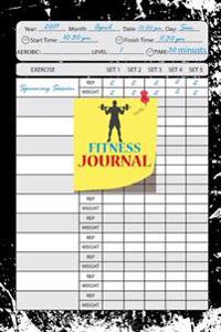 Fitness Journal: Workout Log: Personal Training Exercise Log: Notebook 6x9 Inch 105 Page: Fitness Journal and Diary Workout Log: Gym Tr