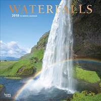 2018 Waterfalls Wall Calendar