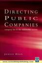 Directing Public Companies: Company Law & The Stakeholder Society