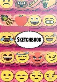 Sketchbook: Emoji Vol.4: 120 Pages of 7