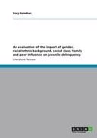 An Evaluation of the Impact of Gender, Racial/Ethnic Background, Social Class, Family and Peer Influence on Juvenile Delinquency